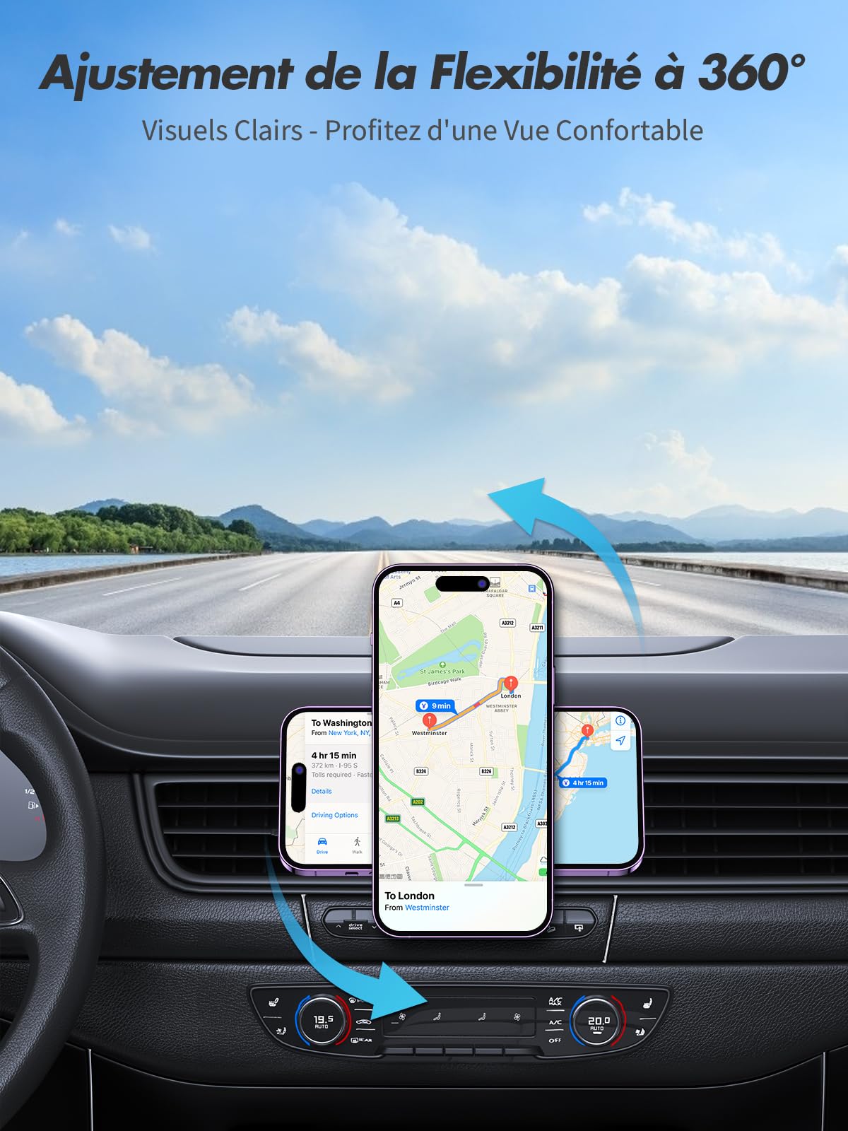 EOIWUY Compatibel met MagSafe Autohouder met Oplaadfunctie, 15W Snelladen Inductieve Telefoonhouder Auto Magneet met Oplaadfunctie, Draadloze Oplader Auto Compatibel met iPhone 16/15/14/13/12 Serie EOIWUY Compatibel met MagSafe Autohouder met Oplaadfunctie, 15W Snelladen Inductieve Telefoonhouder Auto Magneet met Oplaadfunctie, Draadloze Oplader Auto Compatibel met iPhone 16/15/14/13/12 Serie