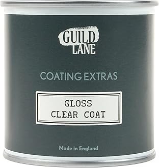 Guild LaneAcrylic Gloss Top Coat, Clear (250ml Jar)