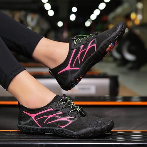 Miniatura 8 de ziitop Zapatos de agua para hombres y mujeres, para playa, descalzos, natación, escalada, piscina, calcetines, antideslizantes, transpirables, de