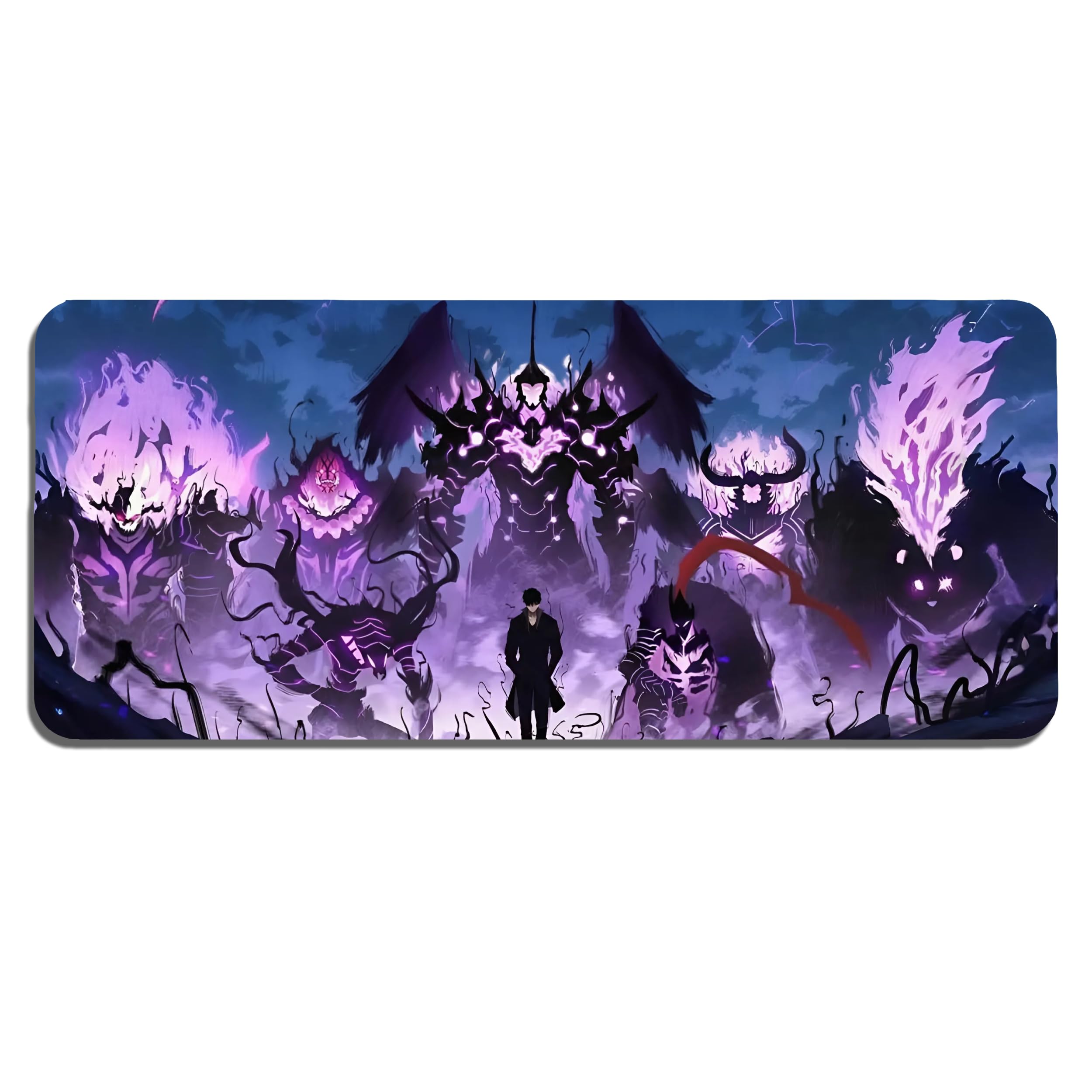 XL Extended Gaming Anime Mouse Pad | XXL Large Desk Mat 60x30cm for Laptop & PC | Non-Slip Rubber Base, Waterproof, Durable & Smooth Surface | Office, Gaming & Study