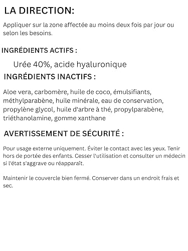 Vista 7 de Clear 40, 40% gel de urea, 8 onzas con aceite de árbol de té y coco, extracto de aloe vera, funciona en callos y callos, hidrata y suaviza talones