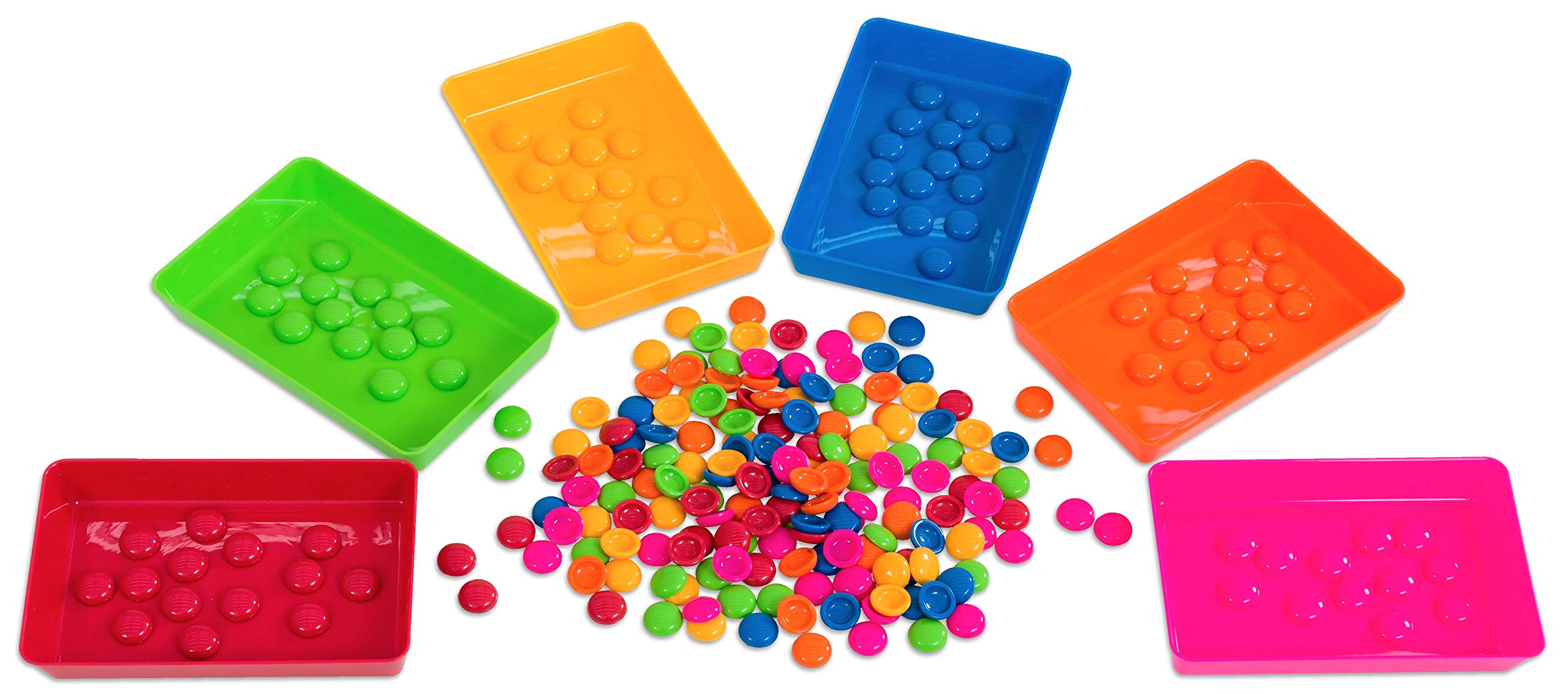 Set 6 Vassoi Betzold TreeNside - Materiale Bioplastica, Colorati, Per Scuola O Ufficio - Foto 5