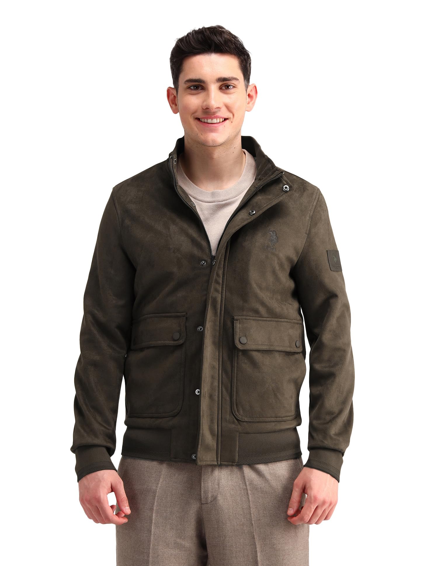 u.s. polo assn. Regular Fit Solid Casual Jacket-picture-51
