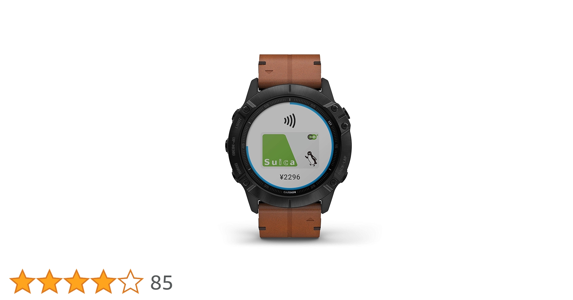 Amazon.co.jp: ガーミン fenix6X Sapphire Black DLC Leather