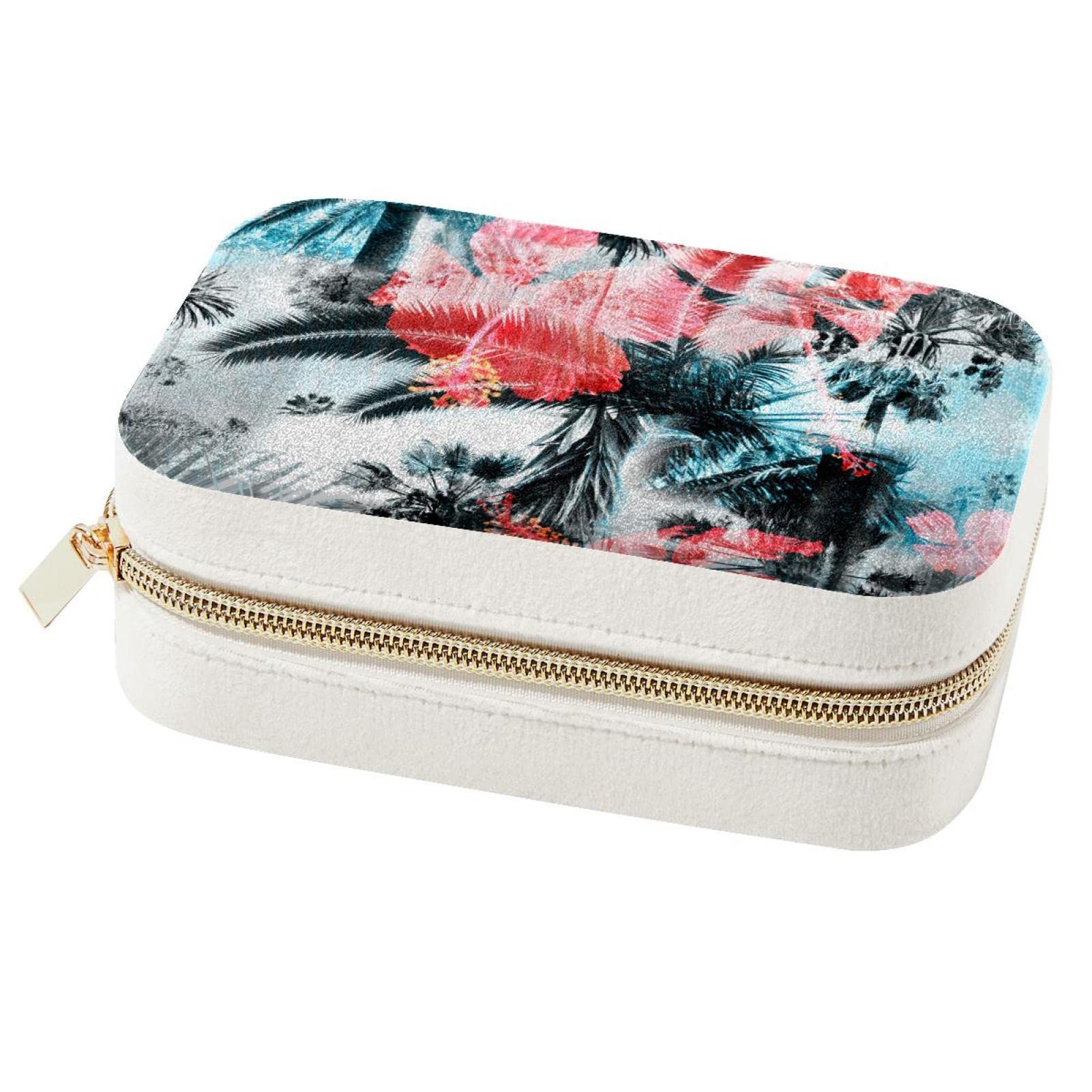 Boîte à bijoux de voyage originale pour rangement bagues et colliers filles