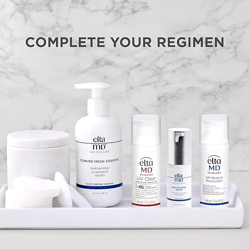 Miniatura 9 de EltaMD Protector solar facial UV Clear SPF 46 protector solar de amplio espectro para pieles sensibles y piel propensa al acné loción de protección