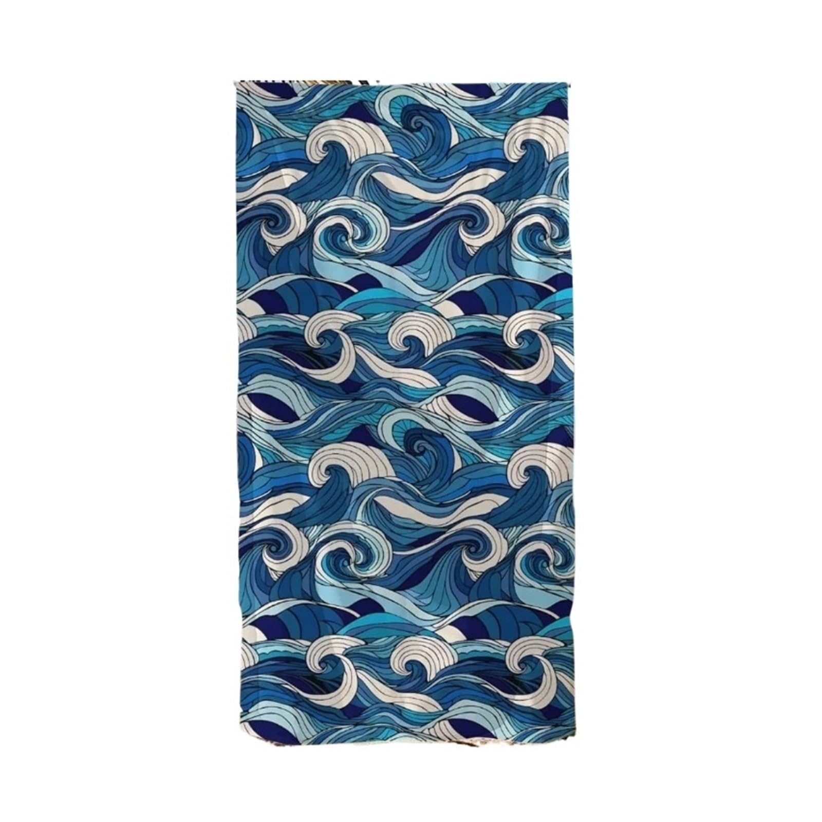 Coperta estiva in microfibra con onde dell'oceano, leggera, ad asciugatura rapida, for viaggi in spiaggia, piscina, palestra, nuoto(35x70inch 90x180cm)