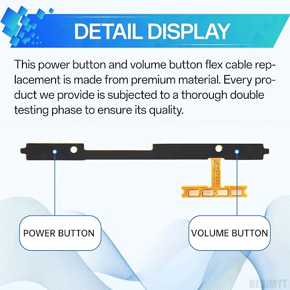Power Volume Button Replacement for Samsung Galaxy A22 5G