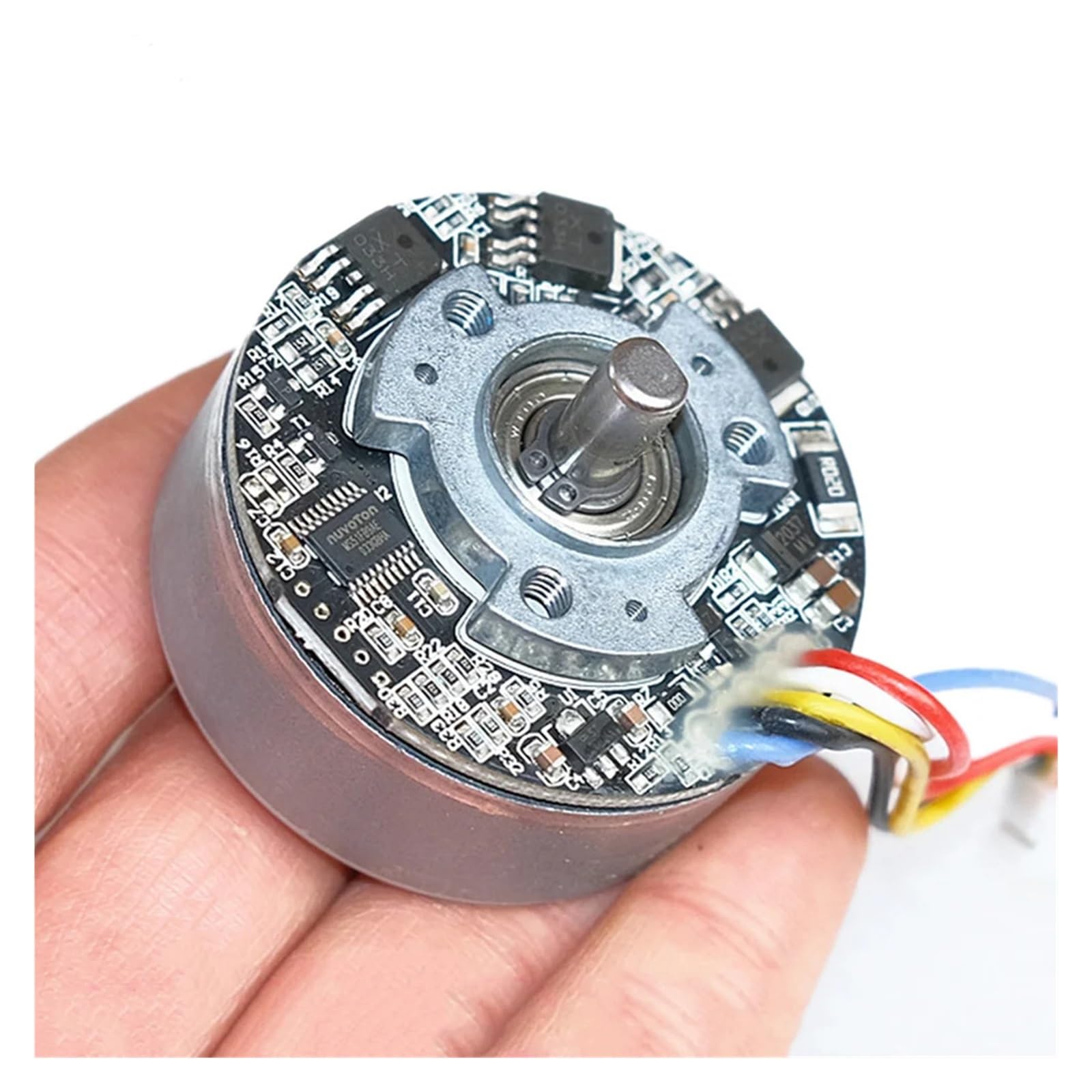 HSMQUBDBX High Torque 4812 brushless Electronic Starter 48mm Outer Rotor Built-in Drive Support Speed Regulation Forward and Revers