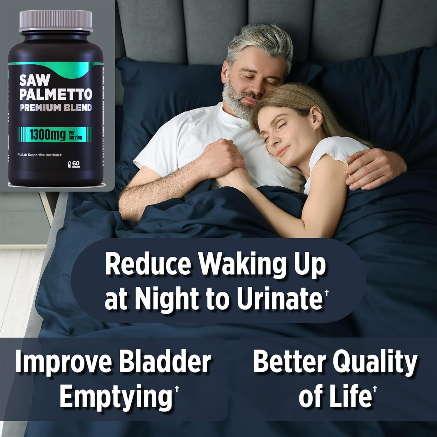 1 PZ, estratto di pianta verde, migliora la vitalità maschile e favorisce un sonno tranquillo, vegano, non OGM
