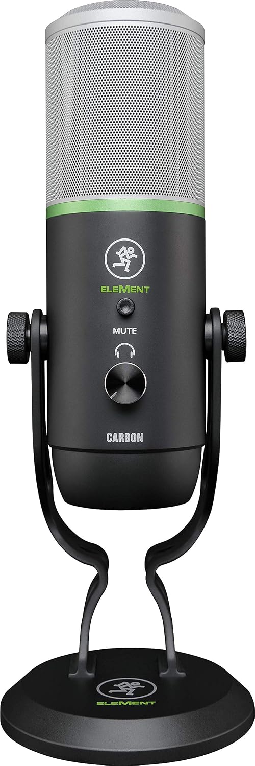 Popular Mackie Condenser Microphone, USB (EM-Carbon)