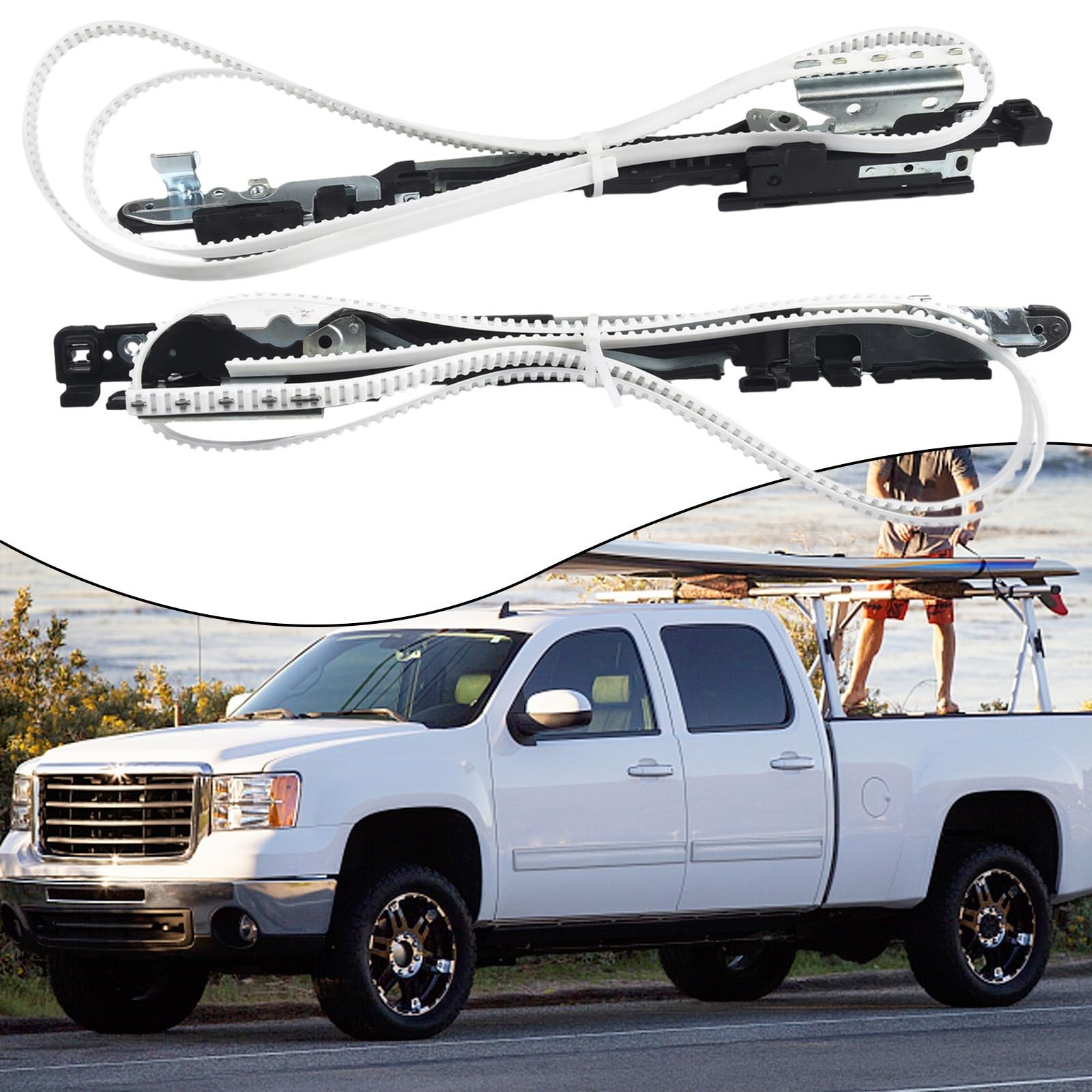 Juego de cables de techo corredizo con brazos de elevación para Toyota para Lexus, reemplazo directo OEM 63205-60010, se adapta a RX350 para CAMRY Highlander RAV4 Land Cruiser para GS IS ES para GX