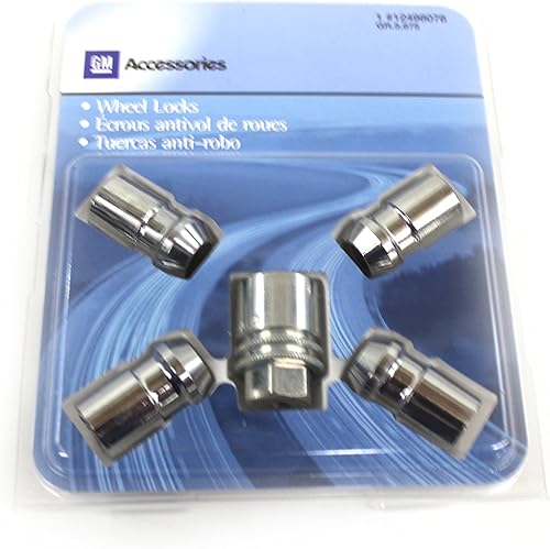 Genuine GM Accessories 12498078 Kit de bloqueo de rueda
