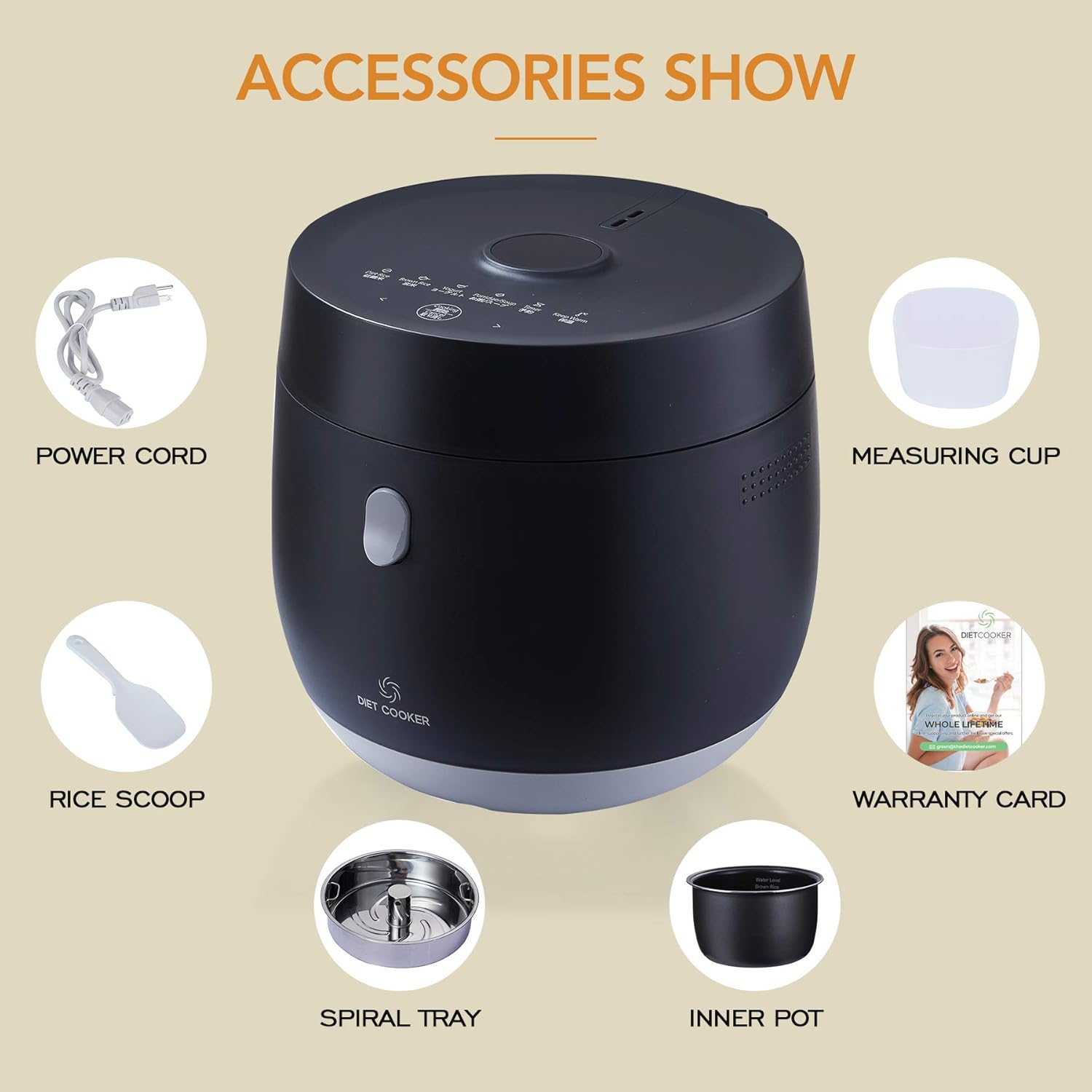 ❤ Crаzу Dеаlѕ DIET COOKER Small Rice Cooker, Reduce Sugar, Low Carb, Keto Friendly, Separate Soup From Rice, 3-Cups (Uncooked) Digital Touch Rice Grain Cooker, Temperature Control Program, Black Flаѕh Dеаlѕ - 40% оƒƒ DIET COOKER Small Rice Cooker, Reduce Sugar, Low Carb, Keto Friendly, Separate Soup From Rice, 3-Cups (Uncooked) Digital Touch Rice Grain Cooker, Temperature Control Program, Black