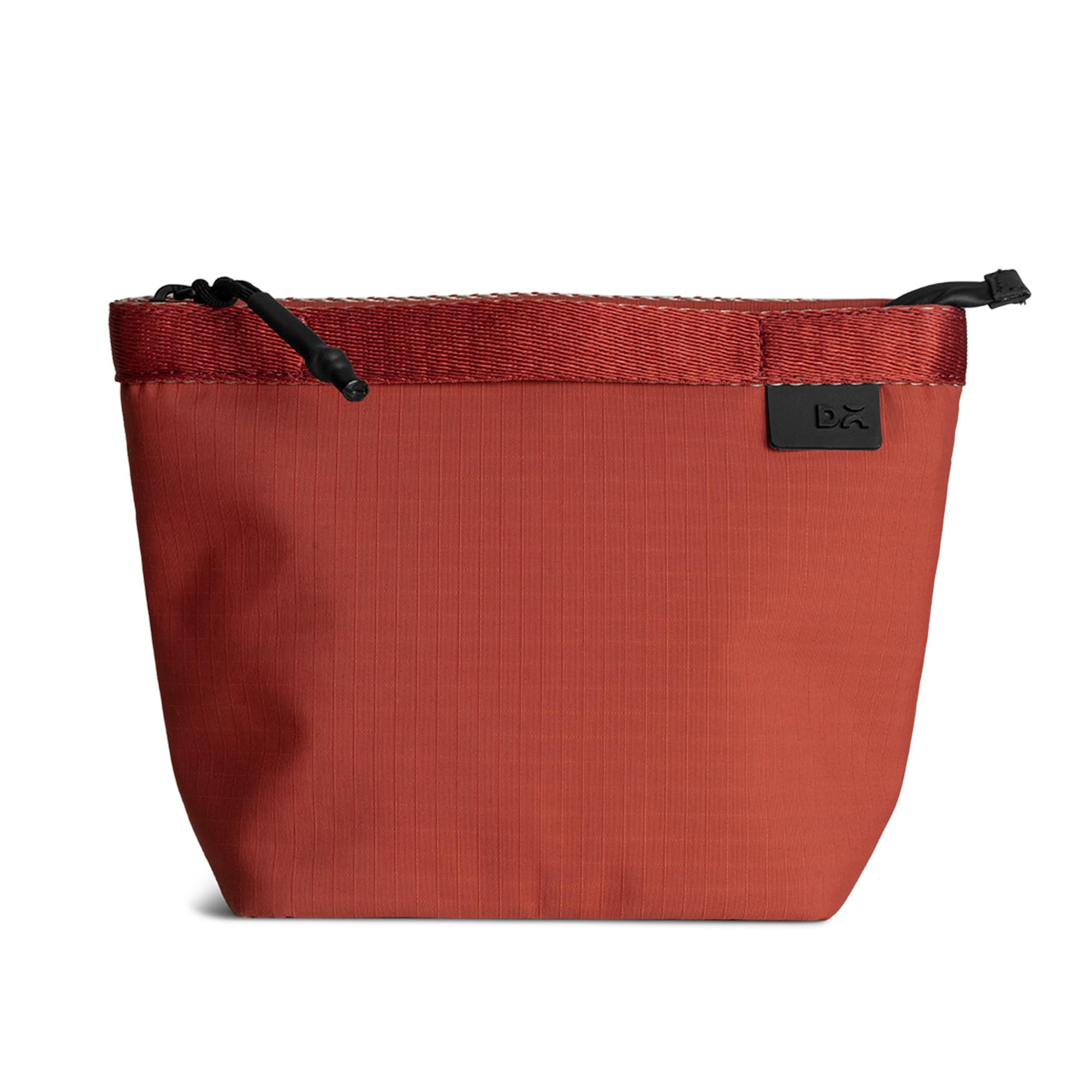 dailyobjects Small Pivot Carry All Pouch for Men and Women |Zippered Compartment|Organiser |Lightweight|Water Repellent|Portable| Recycled Nylon| Concealed Handles| For Daily Use/Travel (Red)-picture-18