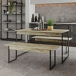 Mesa de Jantar Tub C/02 Bancos