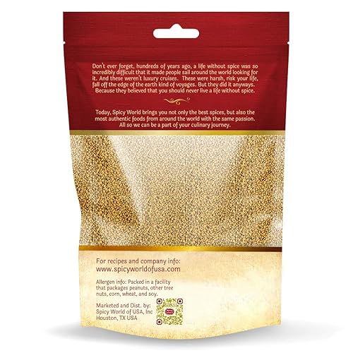 Miniatura 8 de Semillas Methi (fenogreco), 7 onzas