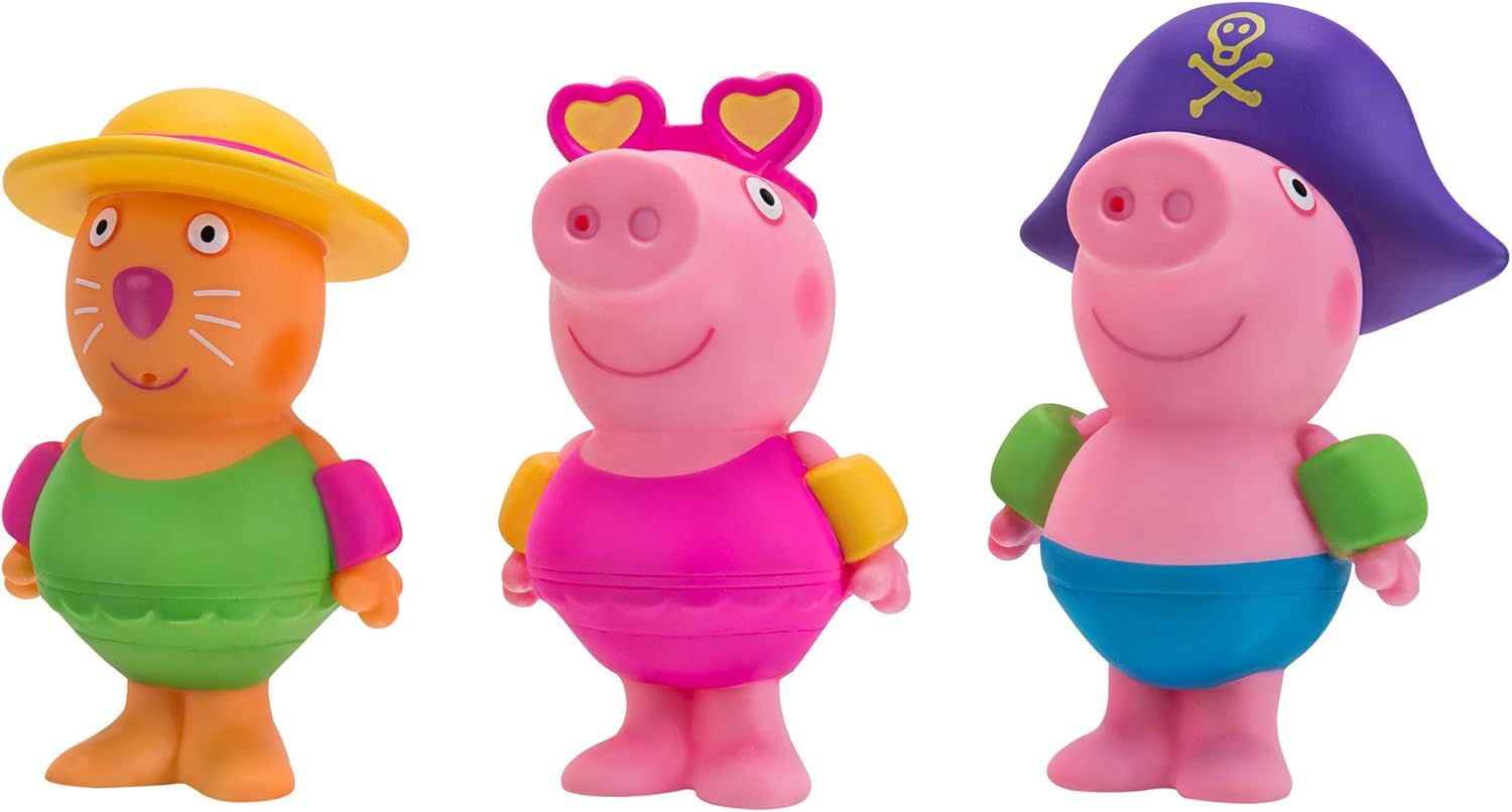 Peppa Pig Squish A A A N Splash Including Friends High Order Bath Squirter