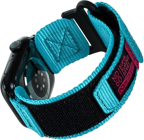 Vista 42 de Nereides Correa deportiva de nailon resistente con diseño de bucle tejido compatible con correa de Apple Watch, para iWatch de 1.65, 1.73, 1.77