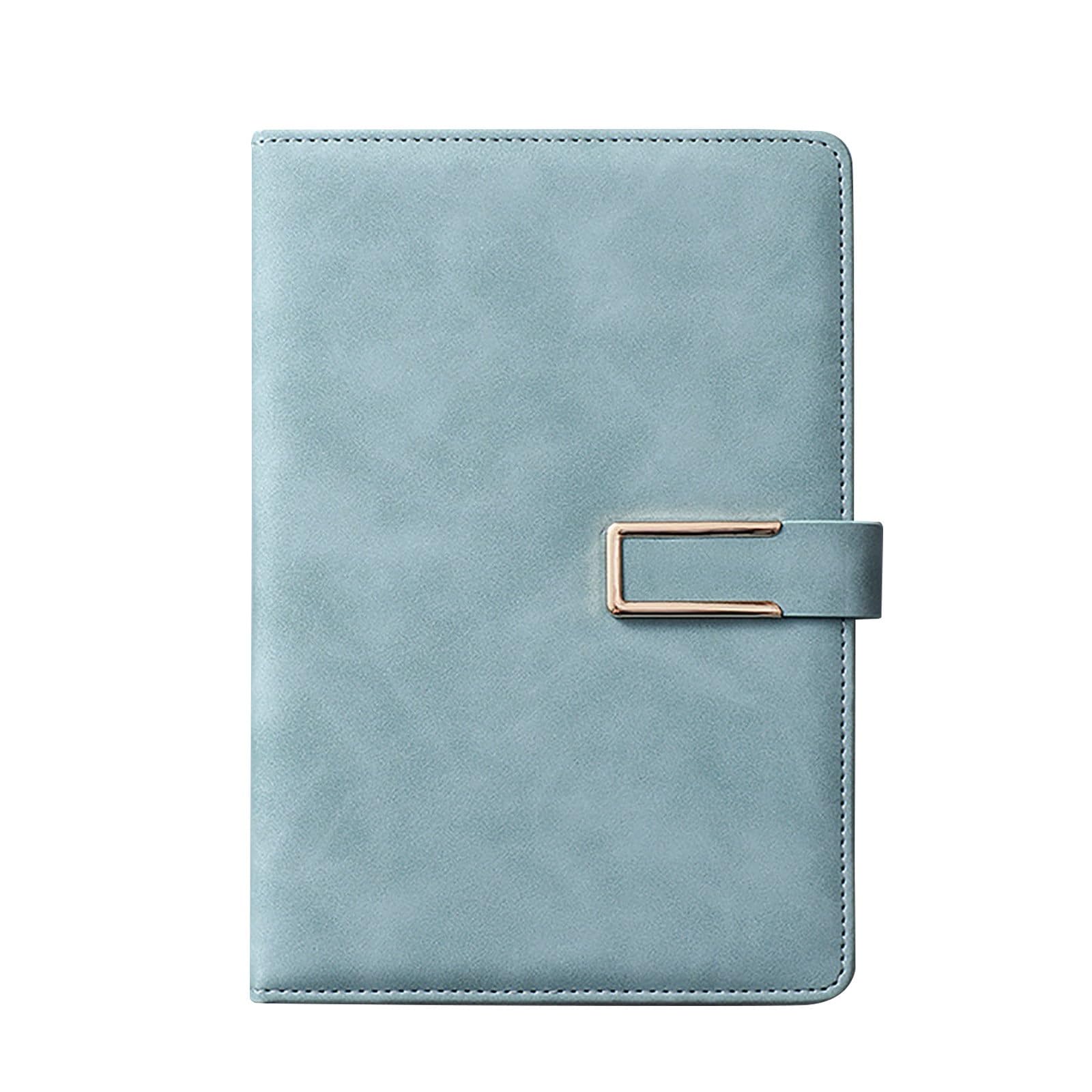 CAVALO - Be Unique Agenda in pelle PU con chiusura magnetica e portapenne, blocco note giornaliere, per uomini e donne, pagine senza data e a righe, dimensioni 15,2 x 21,6 cm, 200 pezzi