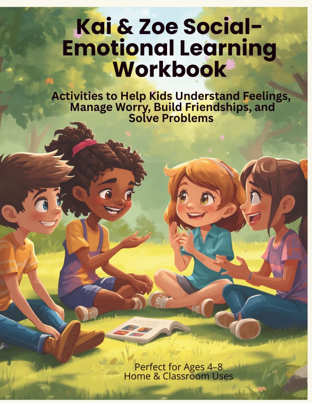 Kai & Zoe Social-Emotional Learning Workbook: Activities to Help Kids Understand Feelings, Manage Worry, Build Friendships, and Solve Problems