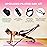 Pilates Bar Kit with Resistance Bands, Upgraded Multifunctional Screw Yoga Pilates Bar with Metal Adjustment Buckle, Portable Home Gym Pilates Bar for Women Full Body Workout Equipment Pink