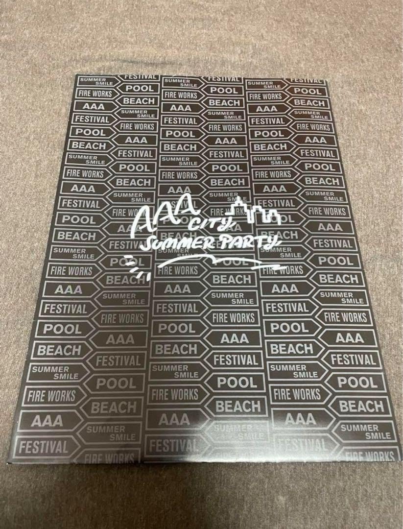 Amazon.co.jp: AAA 西島隆弘 Nissy クリアファイル（ストリートサイン