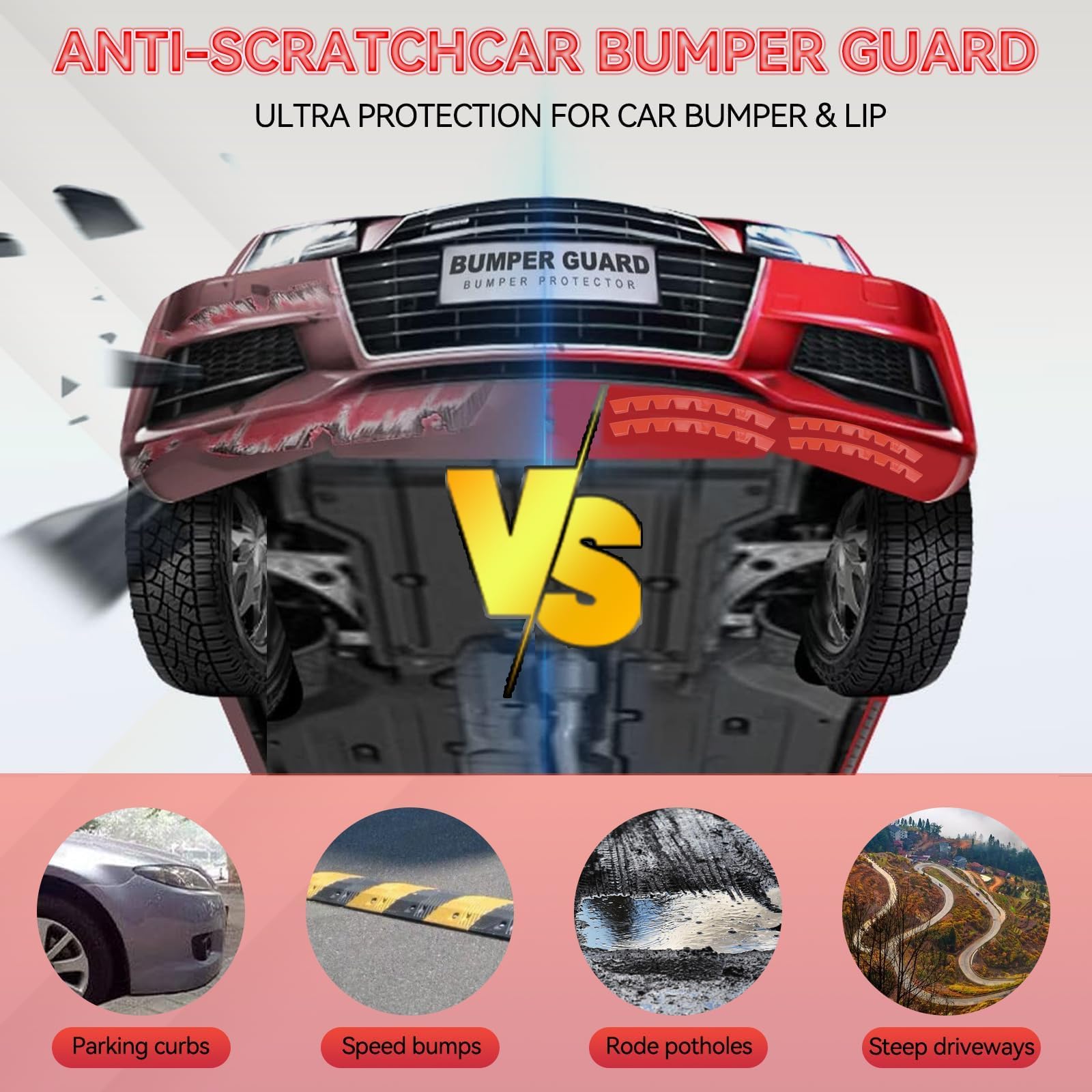 Front Bumper Scrape Protection For Alfa Romeo 4C | Scrape Armor