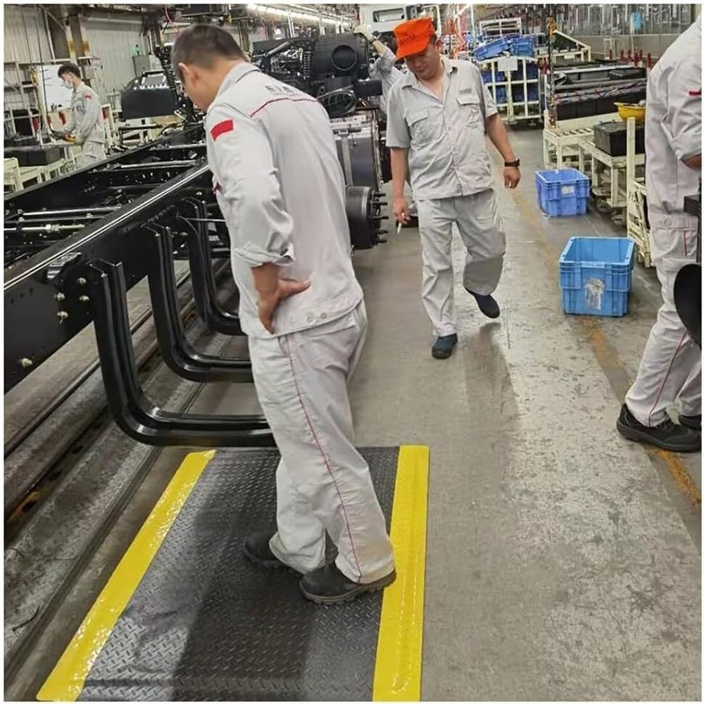 JIUYUEYA Tappetino antifatica, Tappetino ergonomico Comfort for casa e Ufficio, Lavoro Industriale, Spugna in Vinile Resistente, Spessore 0,7 Pollici (Size : 60x120cm)
