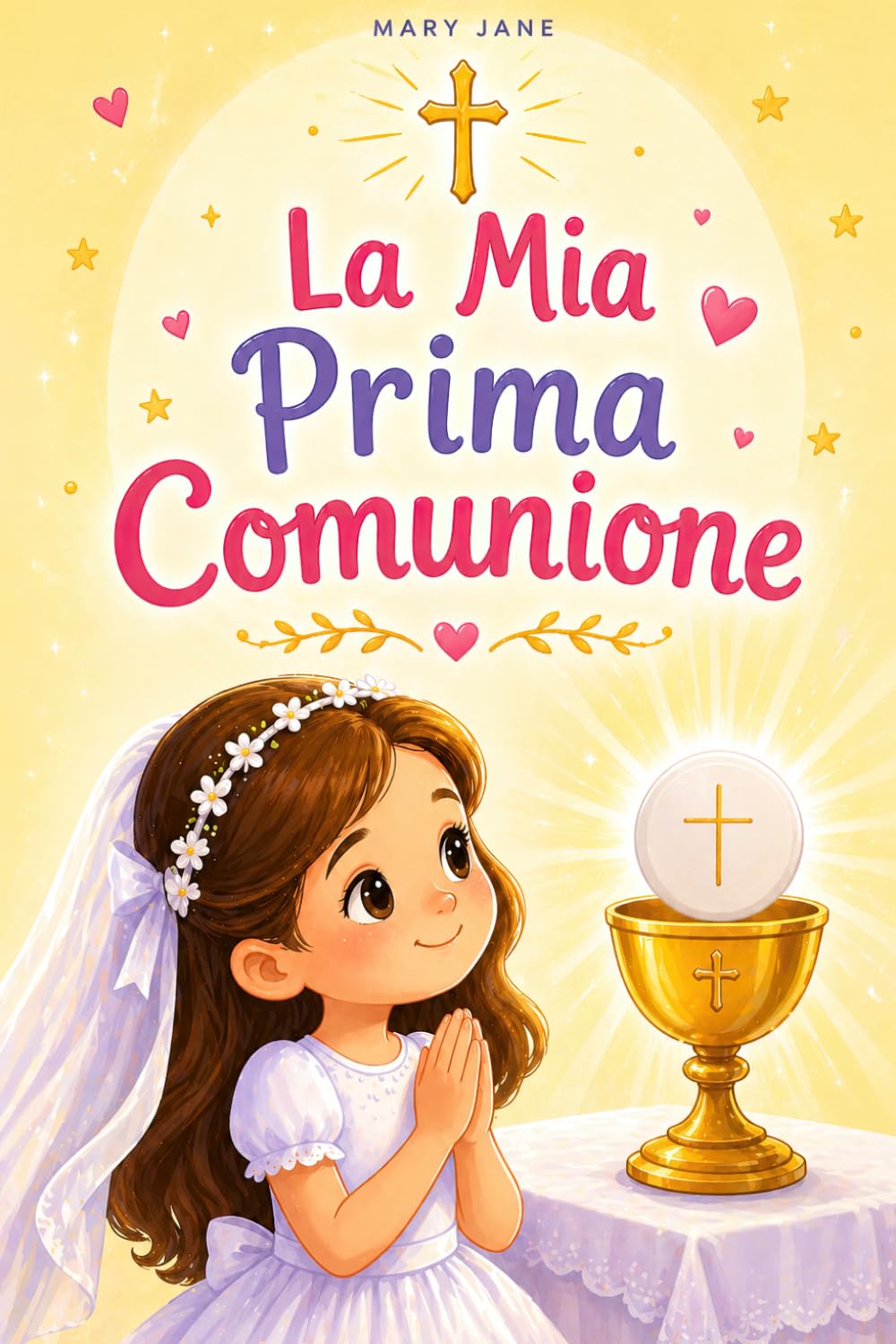 La Mia Prima Comunione: 20 Storie Per Aiutare le Bambine Cattoliche Dagli 8 ai 10 Anni a Crescere Nella Fede, Nell'Amore e Nella Grazia