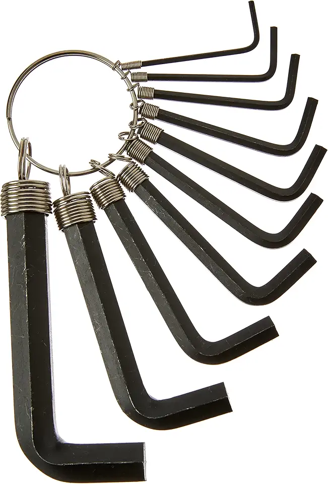 Sparta Jogo De Chave Allen Curta 1 5-10 Mm Crv 10 Pçs Oxidado Preto Com Argola//Sparta