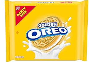 Nabisco Oreo Golden Sandwich Cookies, Party Size, 24.16 oz