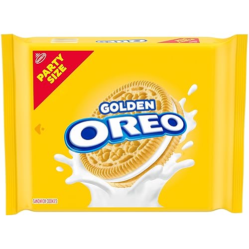 OREO Galletas Golden Sandwich, tamaño fiesta, 24.16 oz