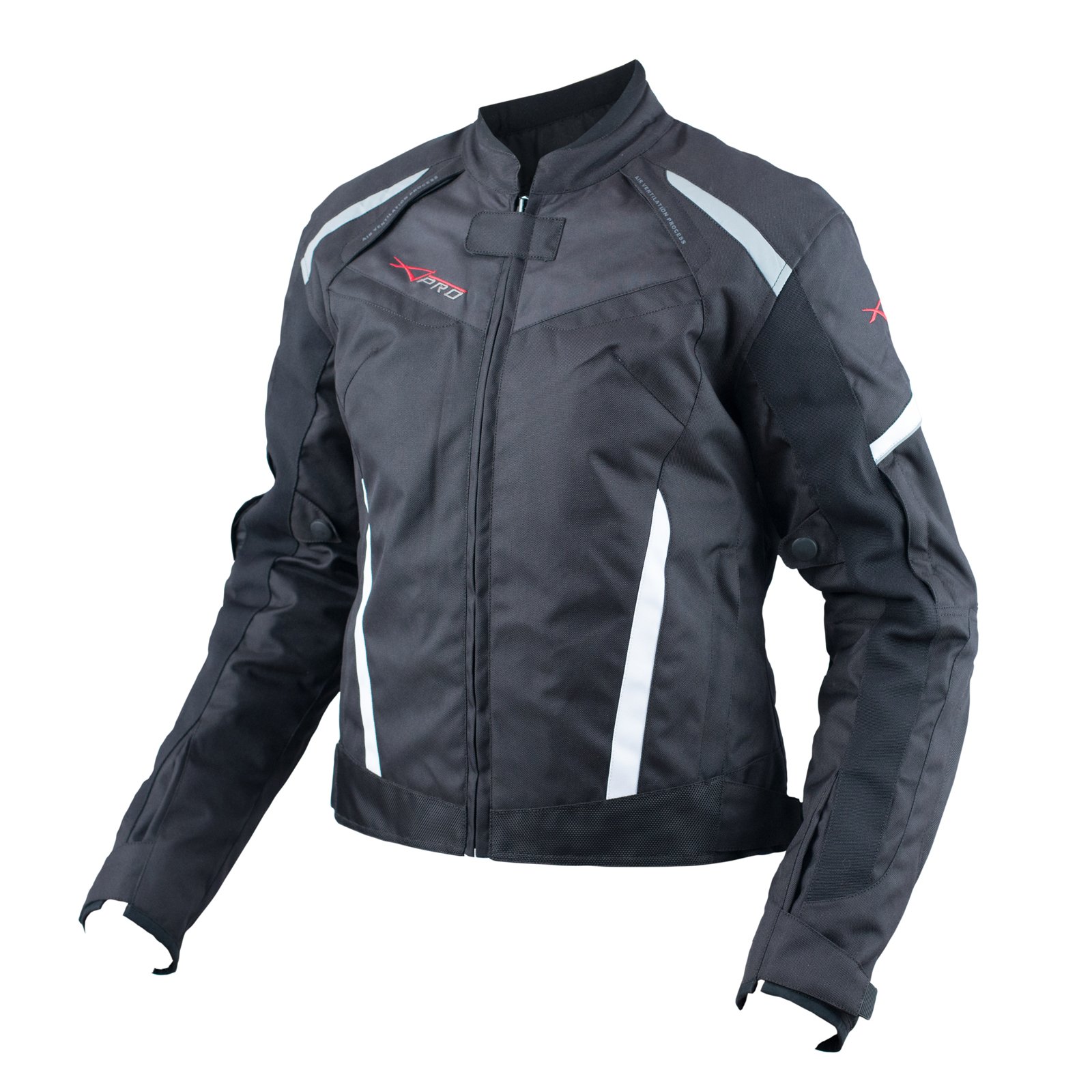 A-pro Moto Blouson Textile Femme Protections CE Sport Voyage étanché
