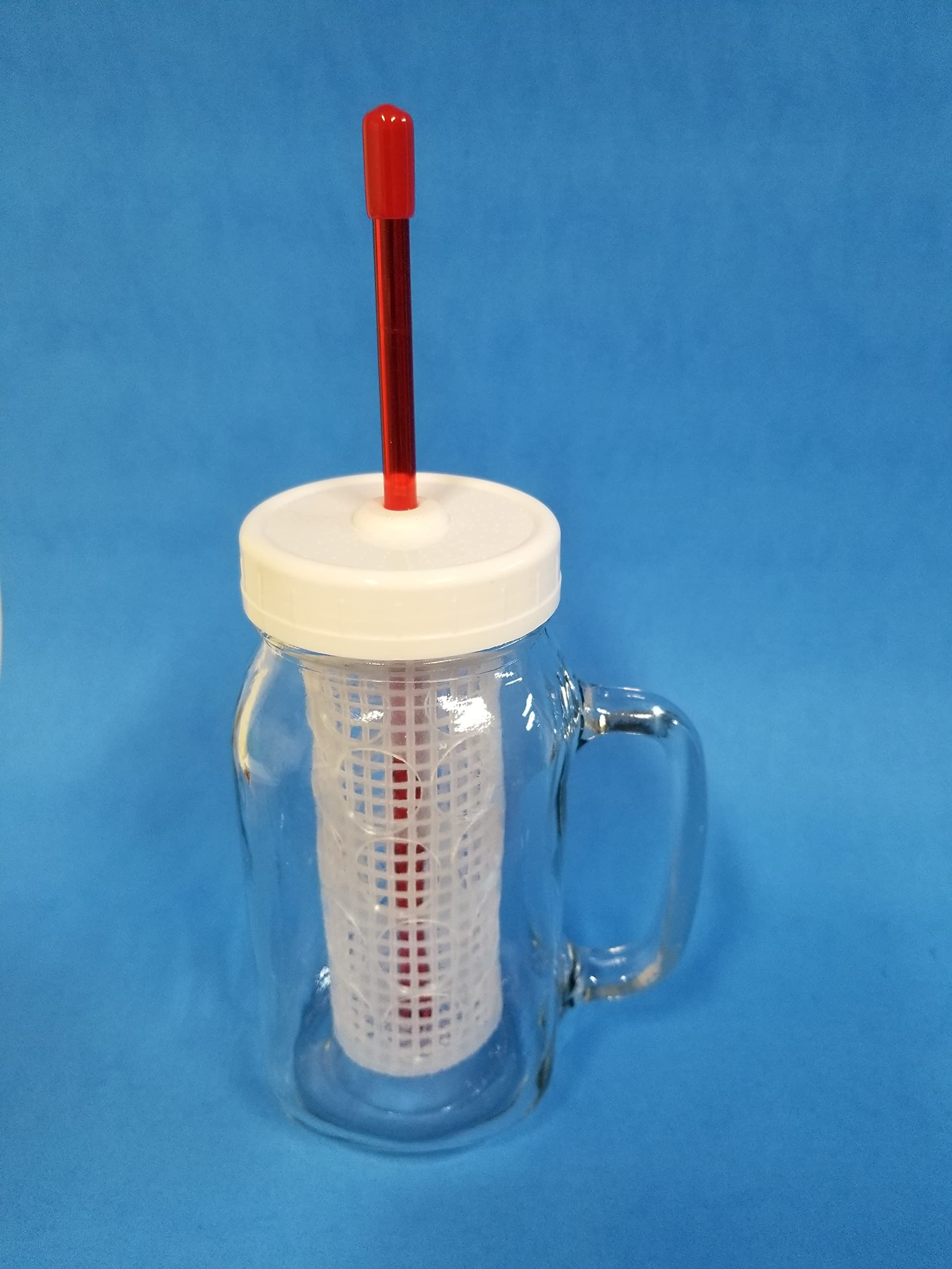 Kefir Fermenter 0.65l/20 oz with handle and big container 210cc