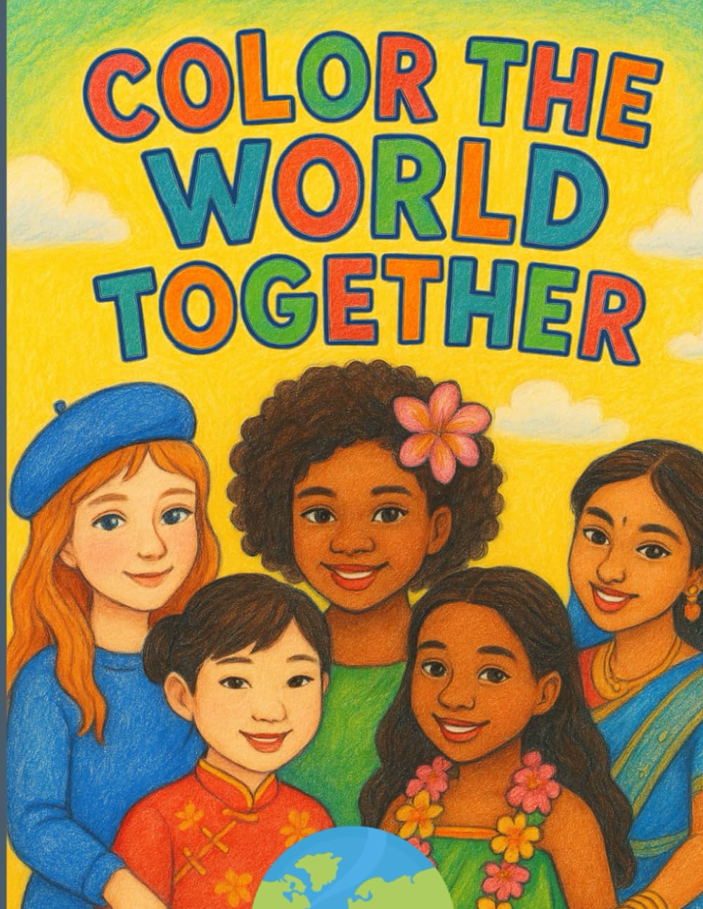 Color the World Together: A Diverse World Coloring Book: Celebrate Cultures, Unity, and Friendship Across the Globe