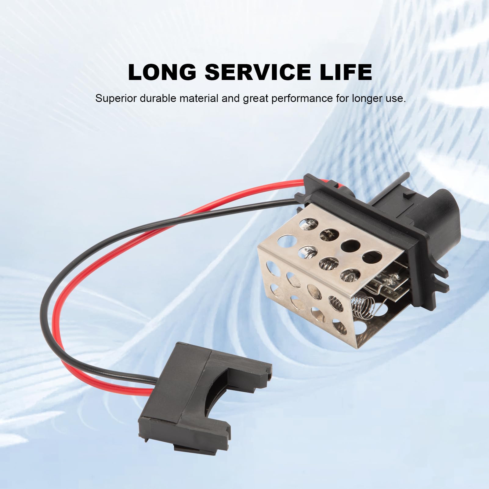 Konuooer Résistance La Série Ventilateur Chauffage Voiture Compatible Avec Rena-ult Kangoo,Résistance De Chauffage Ventilation Pour Clio Mk1 7701034875 2710000QAC - Foto 8