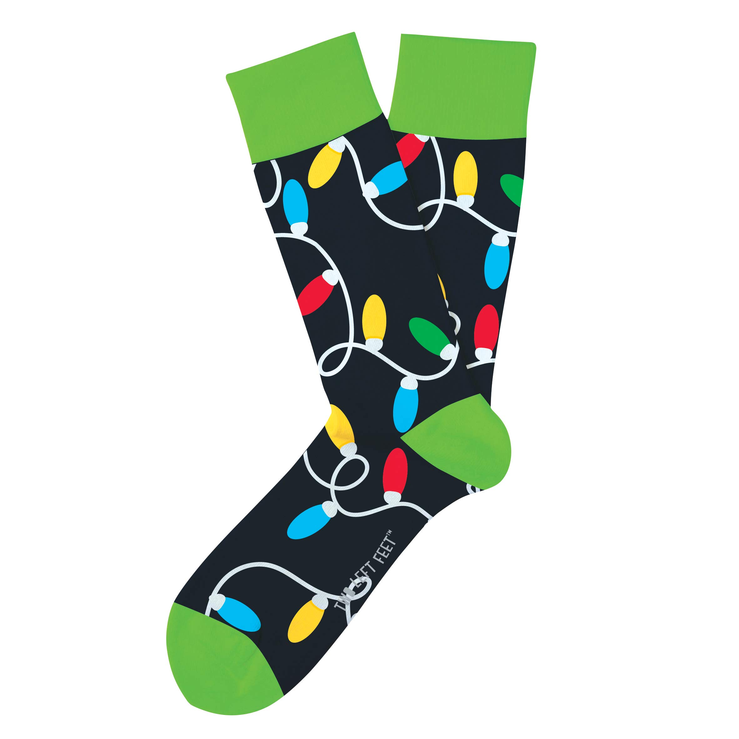 TWO LEFT FEET Holiday Crew Sock