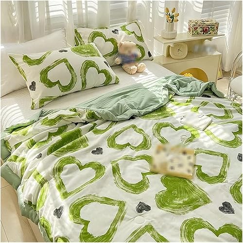 Miniatura 3 de Duvets Skin-Friendly Cotton Summer Comforter Single Double Summer Cooler Machine Washable Air Conditioning Comforter Thin Quilts