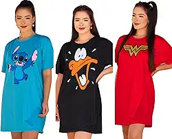 Kit 3 Camisolas Personagens Divertidos Desenho Animado