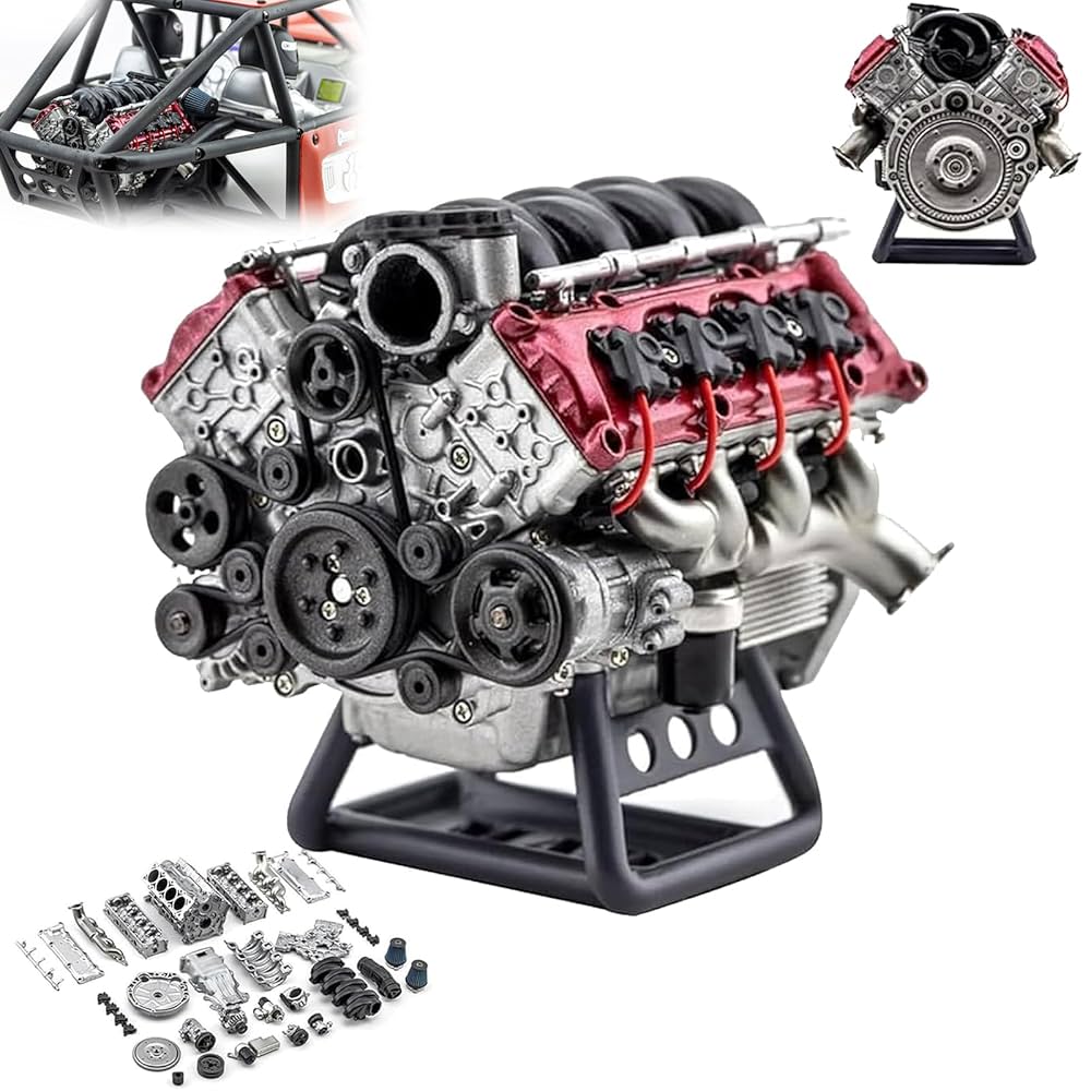 Amazon.co.jp: YOHFRFGX Cison V8エンジンキット、2024年新型