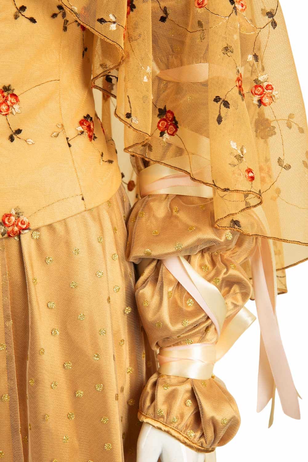 Padme Amidala Robe de cosplay pour femme Padme Jaune Robe d'Halloween Tenue de fête pour adulte