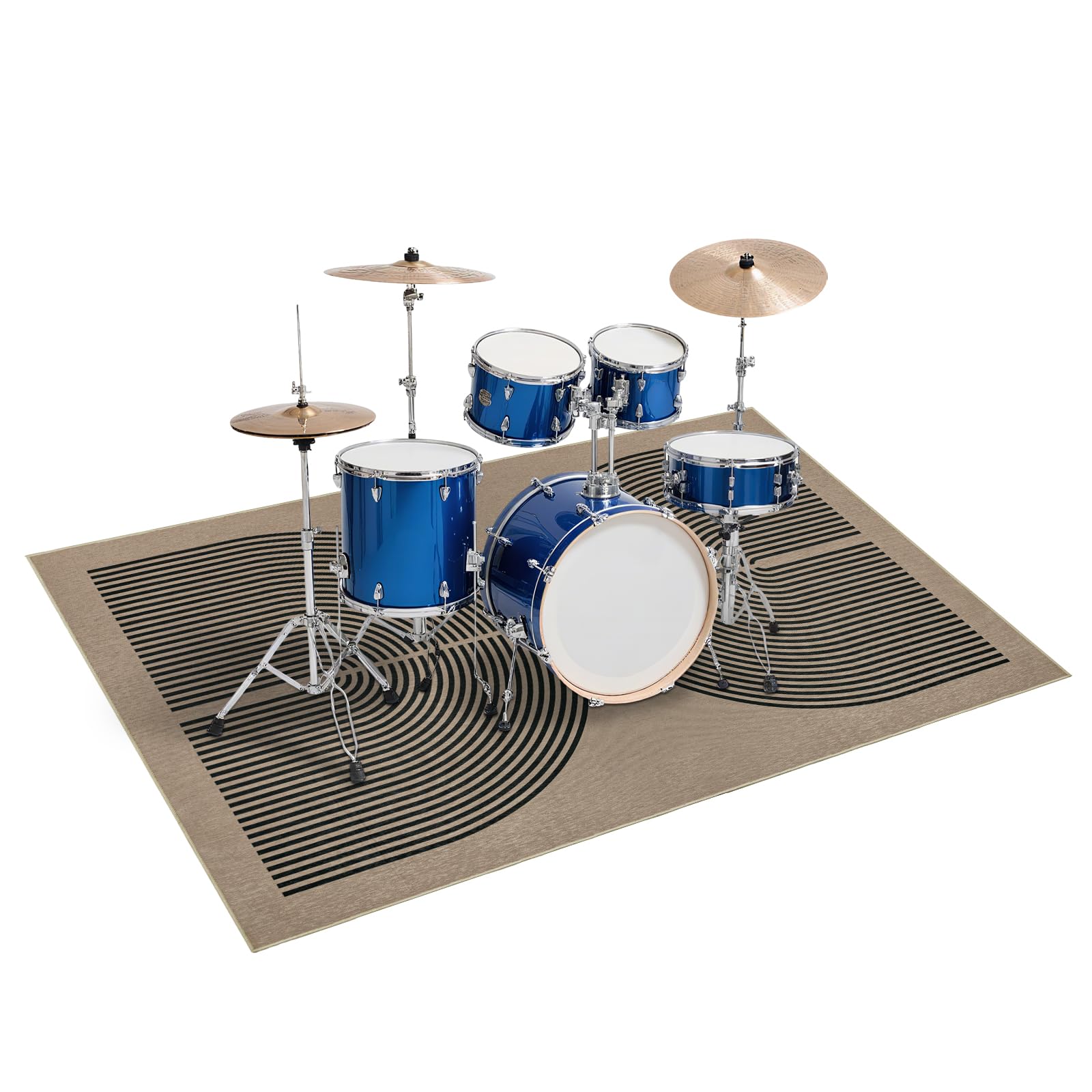 VSIWB Drum Rug, Non Slip Drum Mat