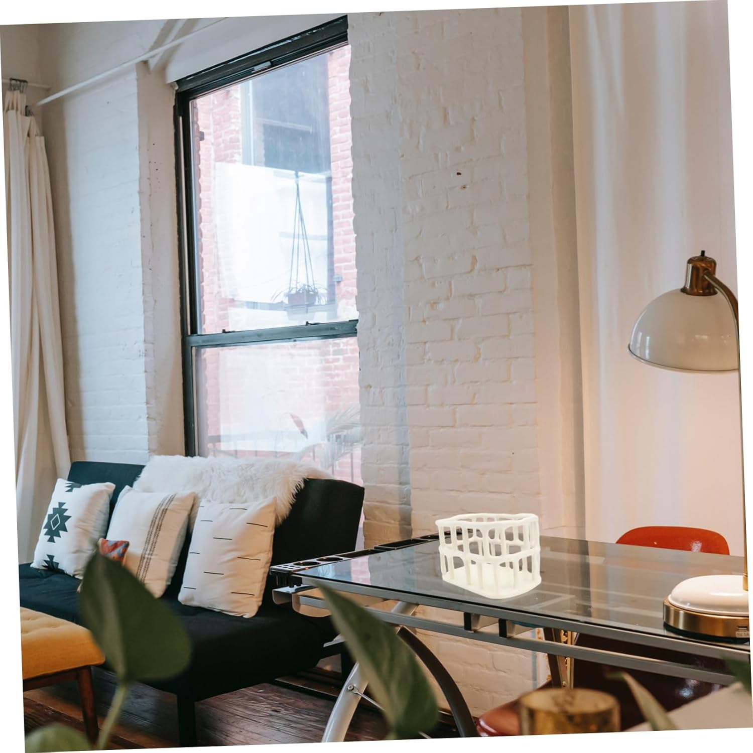 Minimalist Hollow Storage Container Creative Home Decoration Living Room Accessory Fruit Bowl