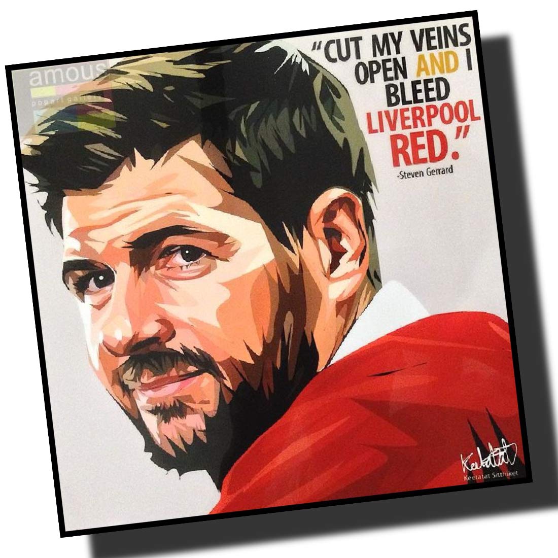 Amazon | 「リバプールレッドの血」 スティーブン・ジェラード