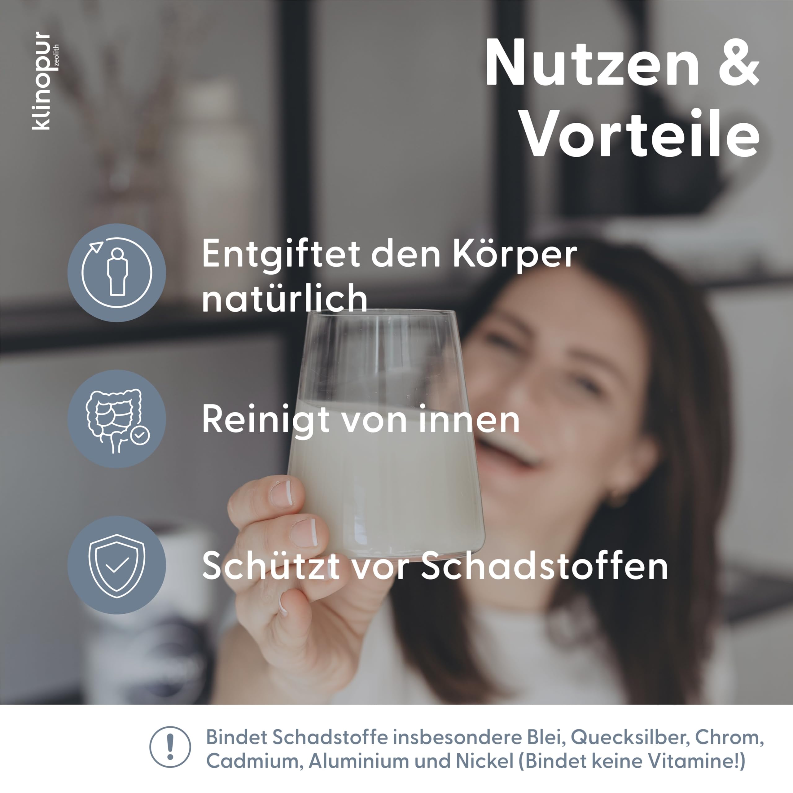 Zeolith 400g Premium Produkt, 100%, [4 µm ultrafein], Klinoptilolith, Zeolith Pulver