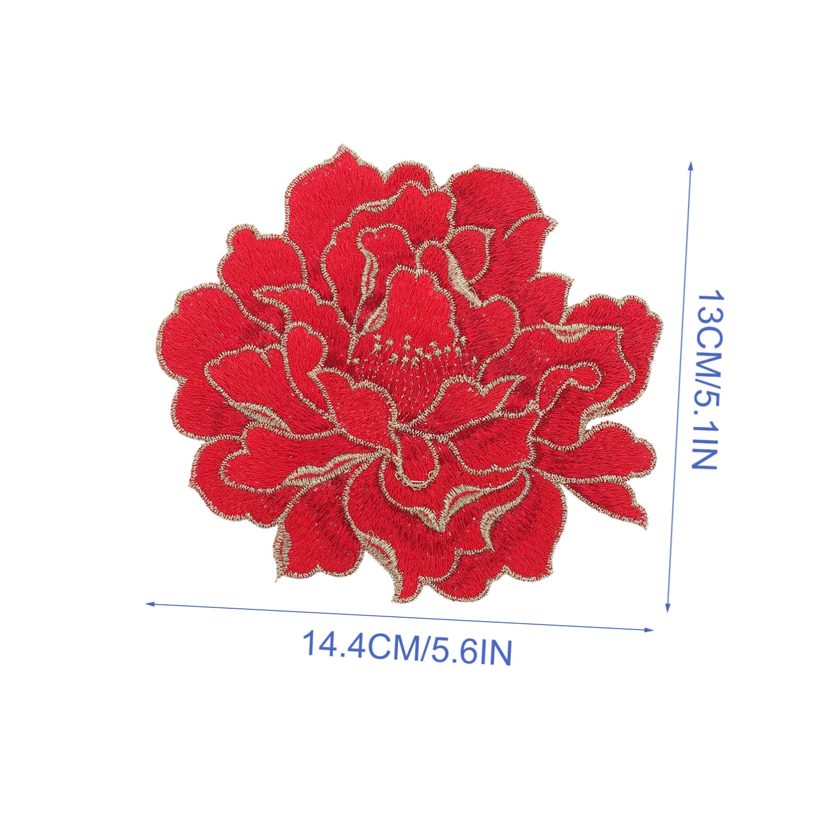 Hohopeti 5pezzi Patch Ricamata Per Abbigliamento Toppe Per Su Jeans Maglioni e Accessori Patches Per Riparazioni e Decorazioni