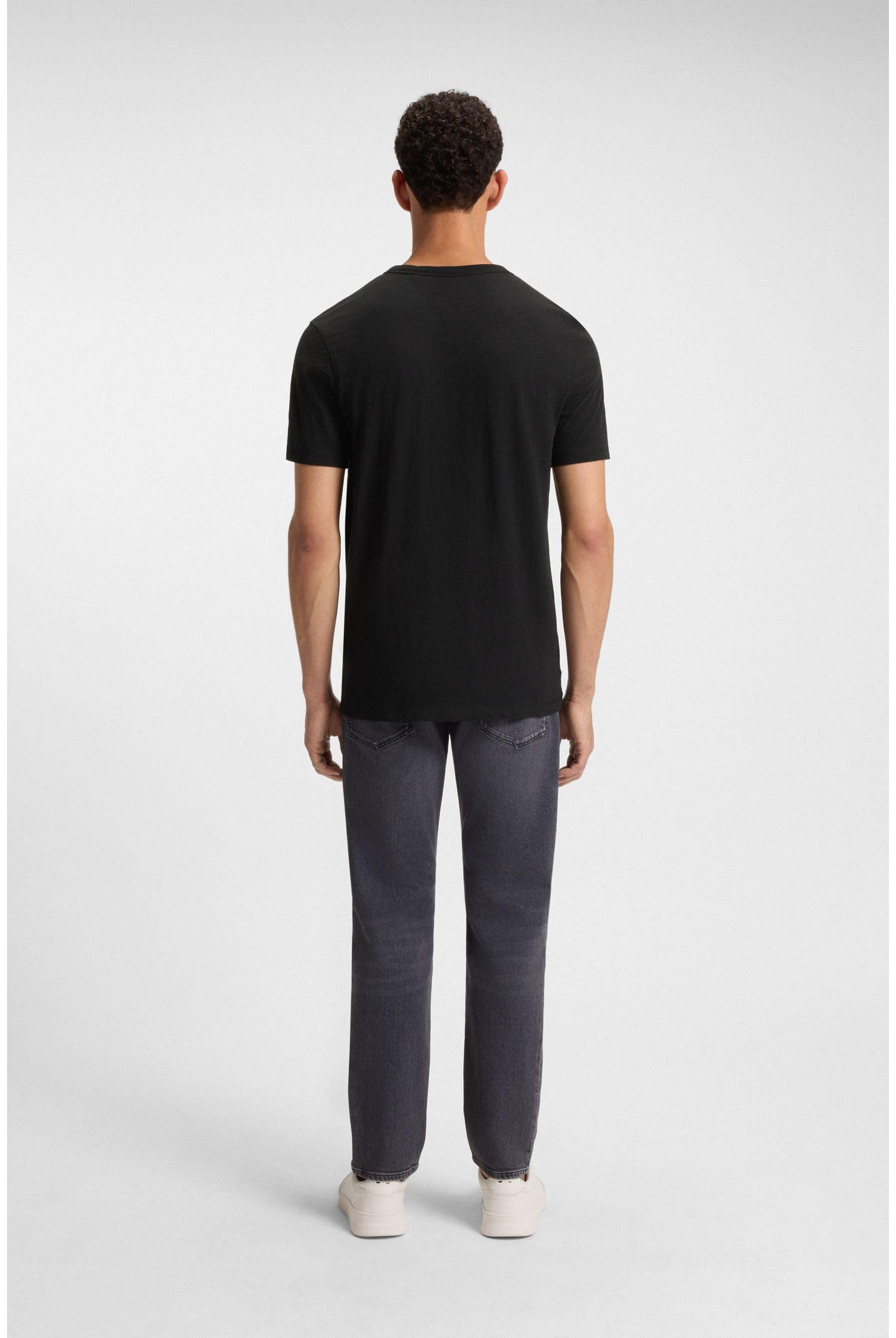BOSS Herren Mix&Match T-Shirt R Loungewear-T-Shirt aus Stretch-Baumwolle mit Logo