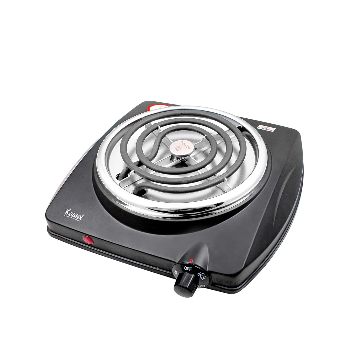 Buy Warmex Electrical Radiant Cooktop 1000 Watt, Stainless Steel