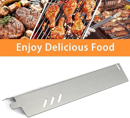 Miniatura 6 de Reemplazo de placa de calor de acero inoxidable para parrilla de patio trasero BY13-101-001-11, BY14-101-001-01, GBC1429W, GBC1429W-C, Uniflame